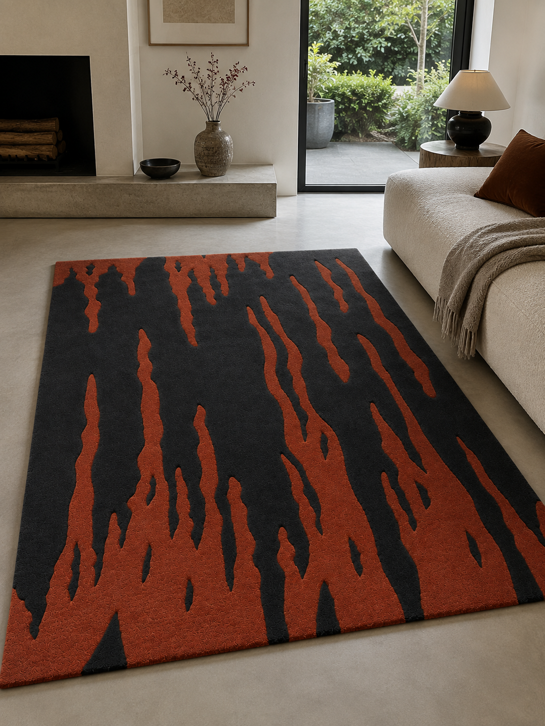 Flame Rug Collection