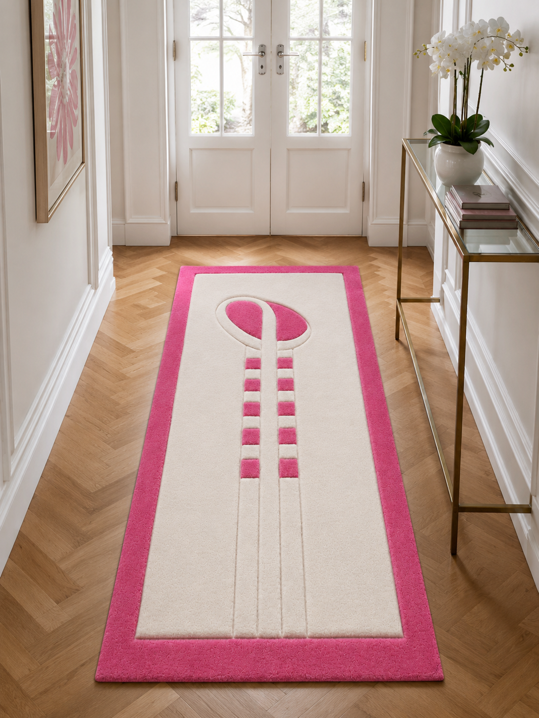 Rose Runner Rug Collection