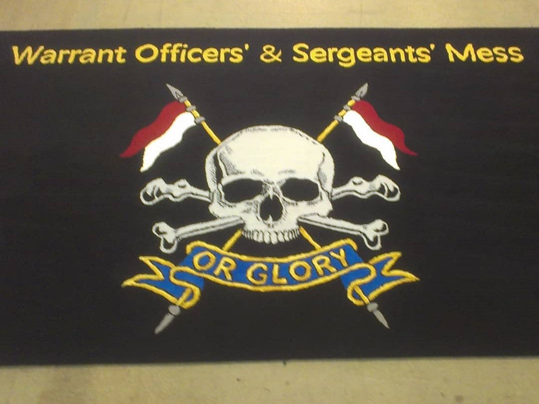 Death or Glory, A rug for the WO's & Sgt's Mess